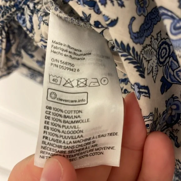 H & M Floral Romper - Picture 4 of 9